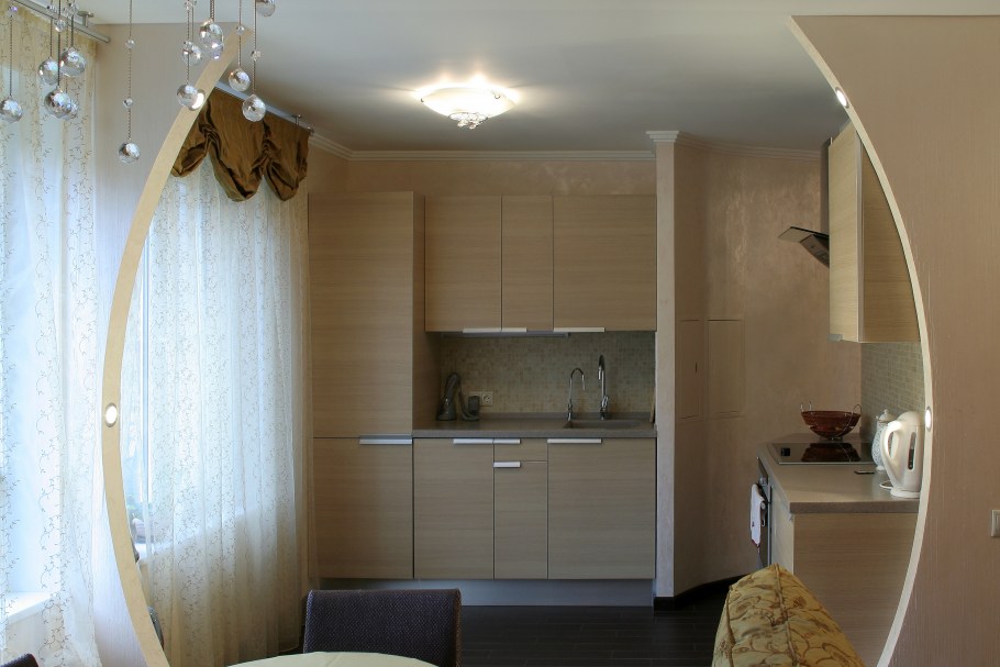 Красивые арки на кухню