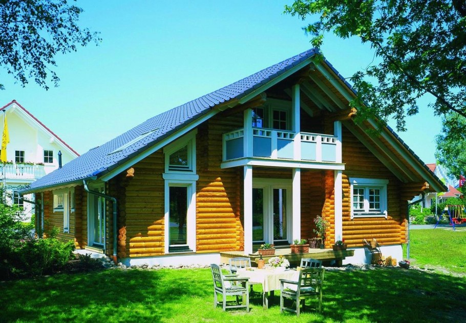 Деревянный дом Скандинавия