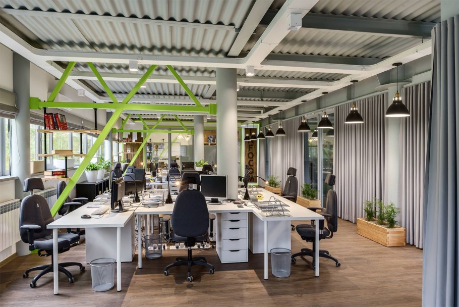 Опен Спейс стиль эко лофт