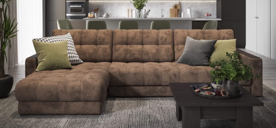 Диван Boss XL Velvet Grey