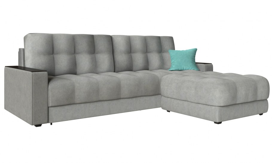 Прямой диван Boss босс, серый {3347094}