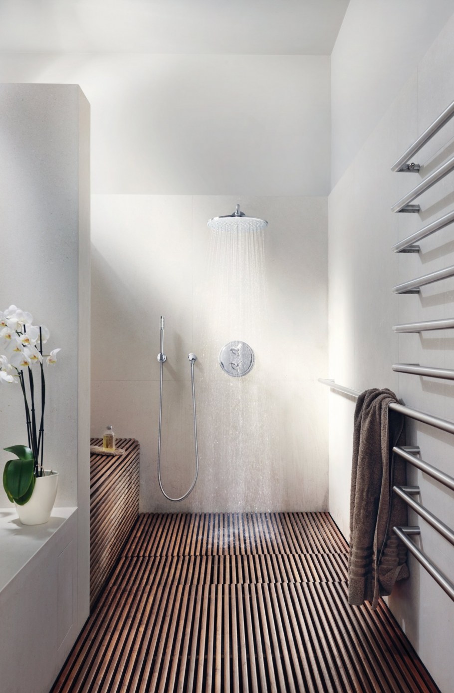 Лейка верхнего душа встраиваемый Grohe Rainshower Cosmopolitan 400 28778000 хром