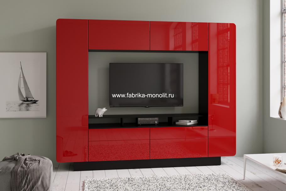 Стенка Монако ясень шимо