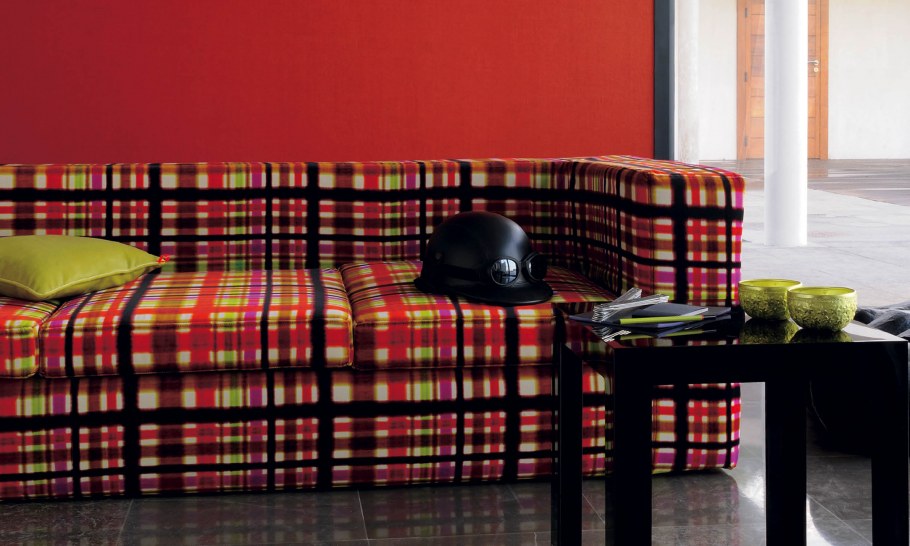 Тартан - Шотландская клетка в интерьере