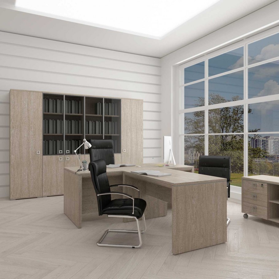 Рабочее место в стиле лофт