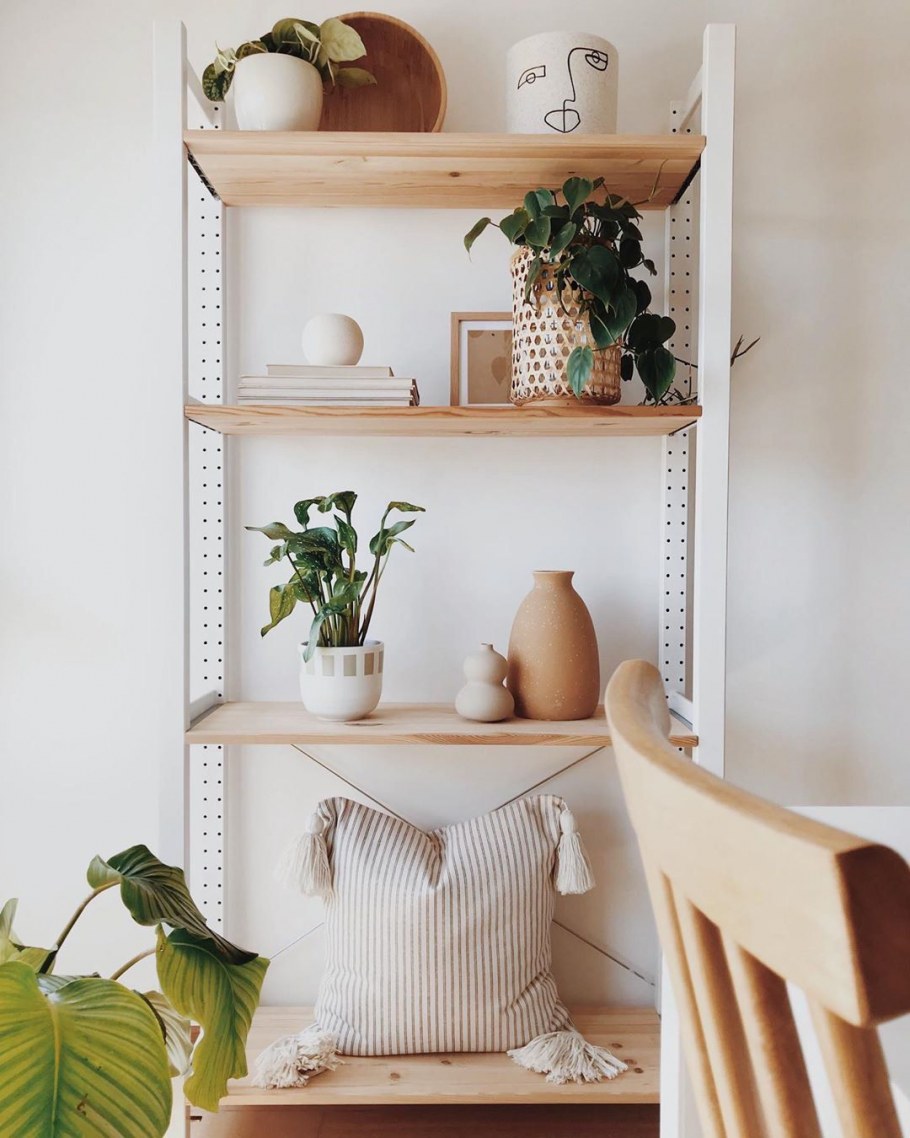 Полка над письменным столом икеа