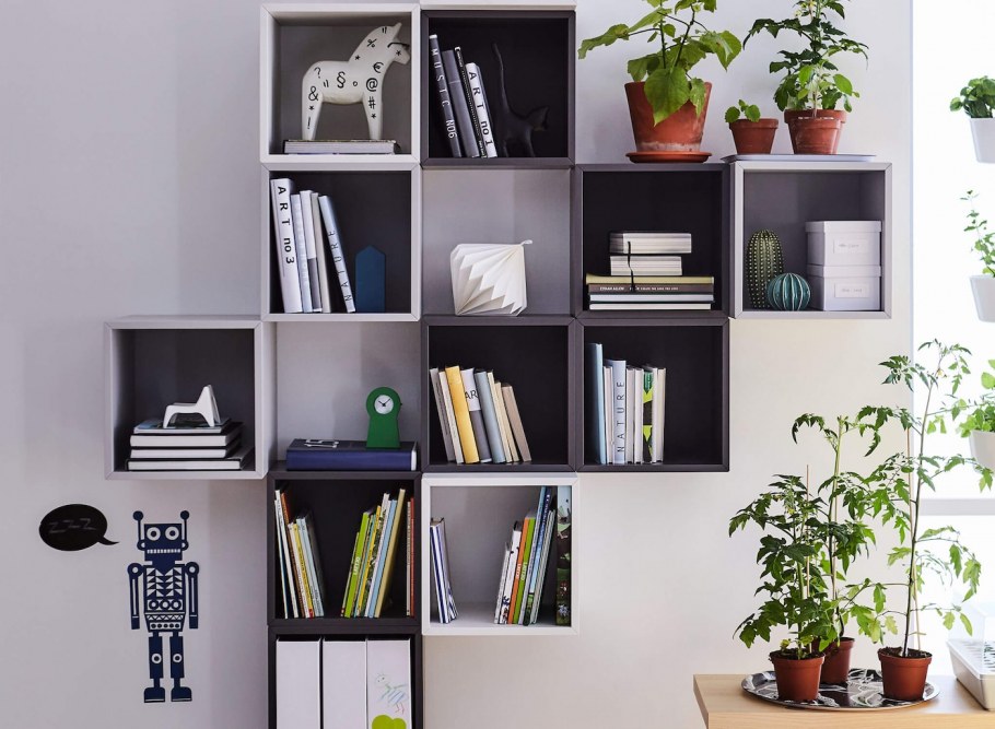 Икеа ЛАКК полка навесная