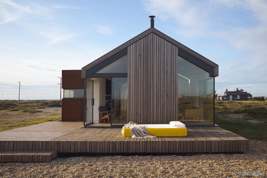 Деревянный дом в горах Норвегии от студии JVA