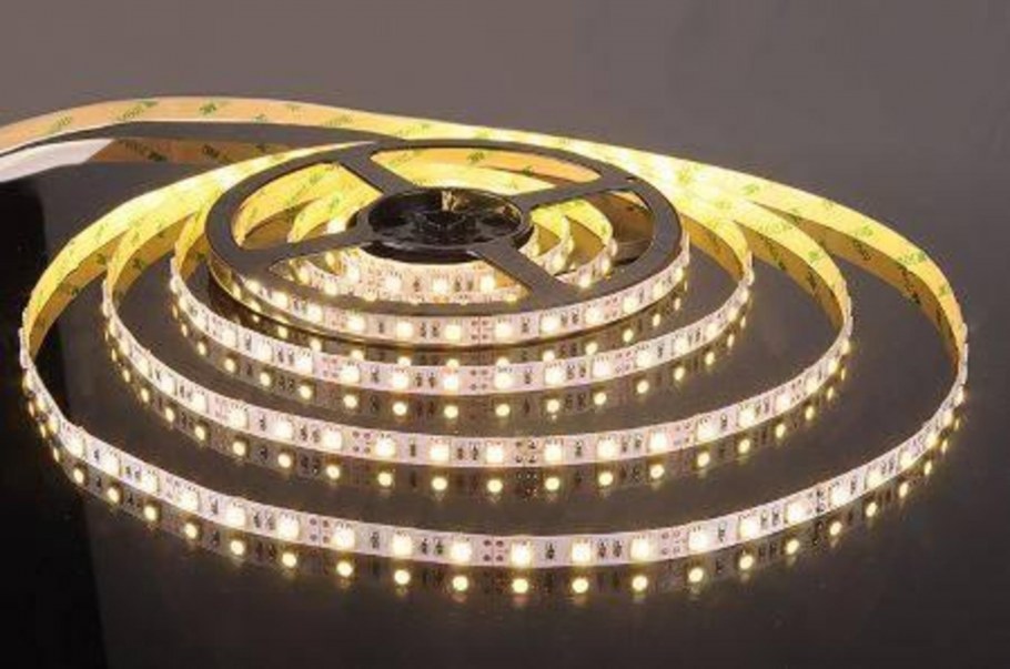 Светодиодная лента 60 led 14,4w ip20 теплый белый