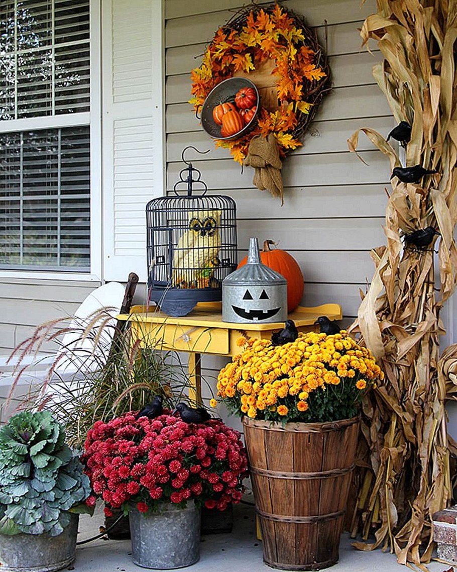 Стильный садовый декор