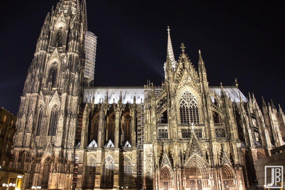 Кельнский собор в Германии для печати