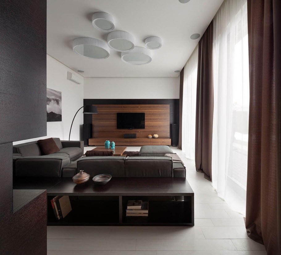 Современные дизайнерские решения квартир