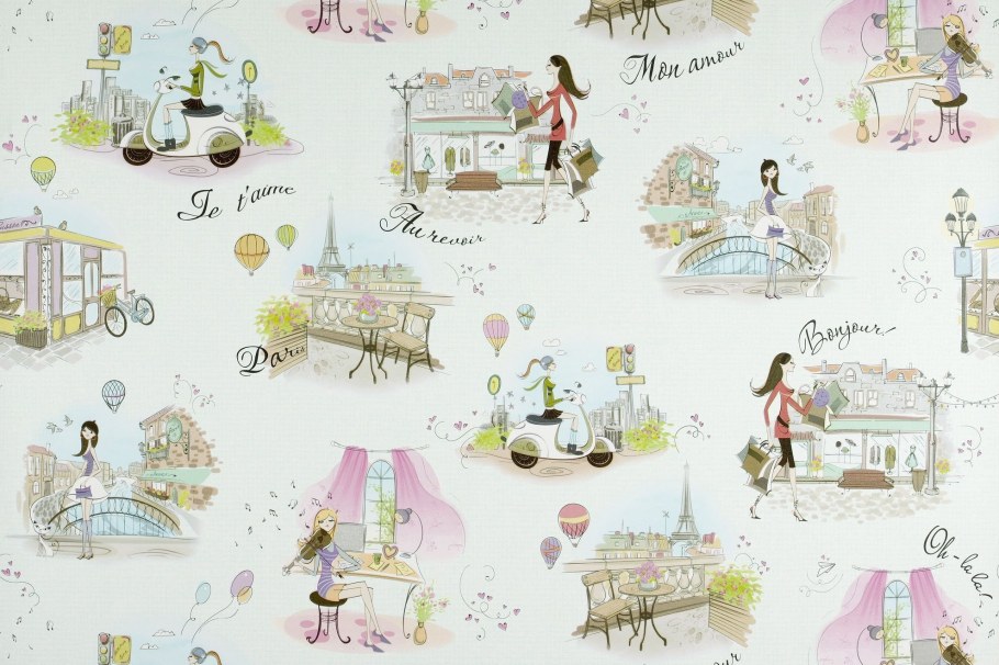 Обои Артекс парижанки 10095-04