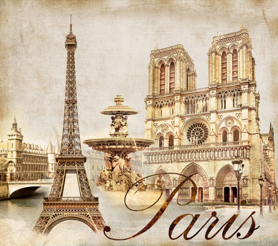 Панно Париж