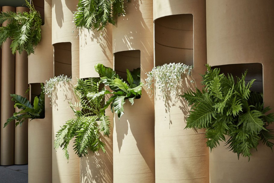 Из картонных трубок