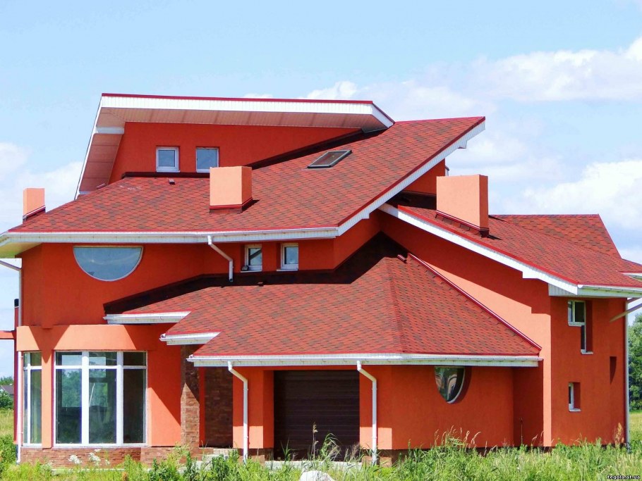 Tegola черепица топ Шингл Смальто 3 м2 коричневый