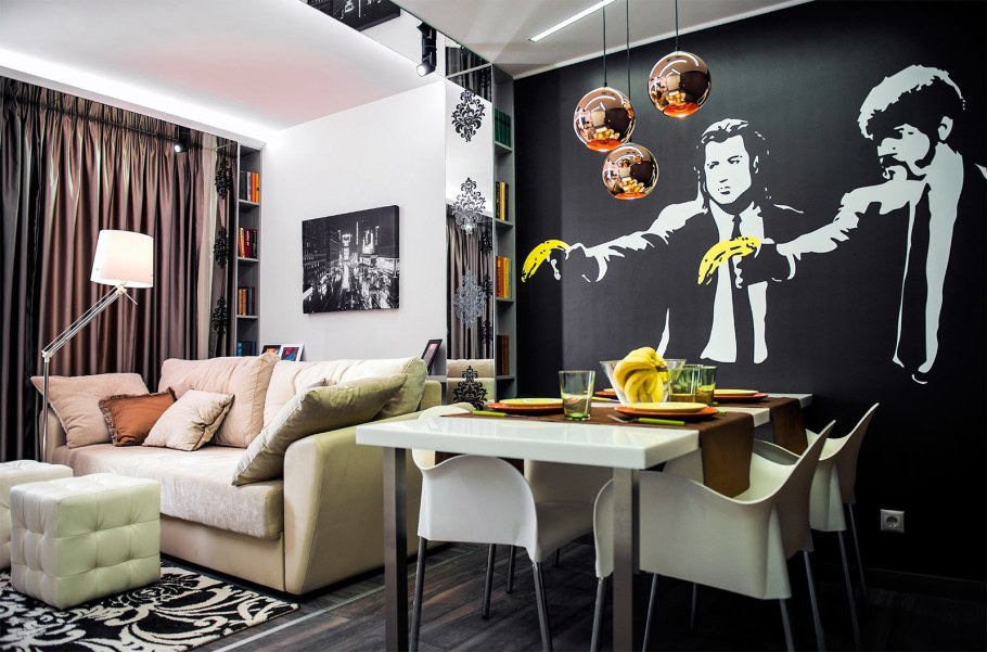 Стиль поп-арт в интерьере