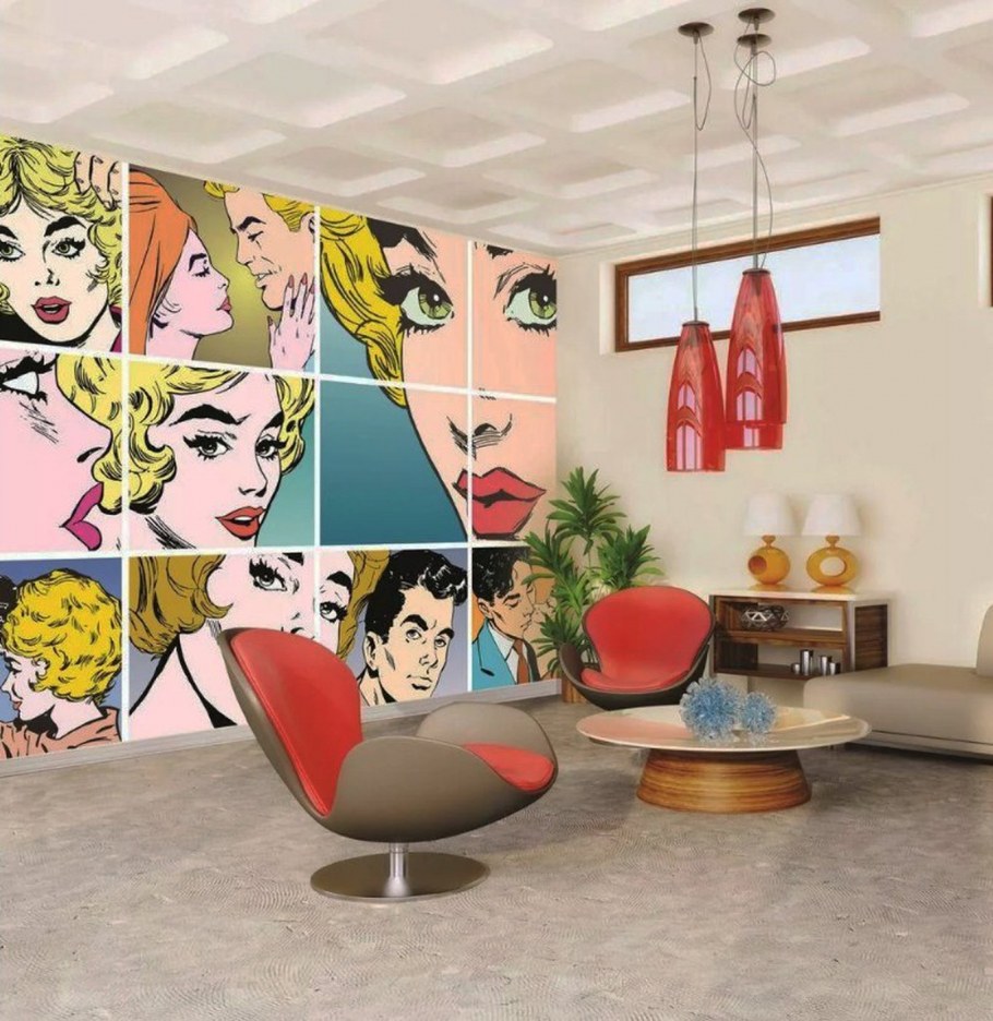 Pop Art интерьер