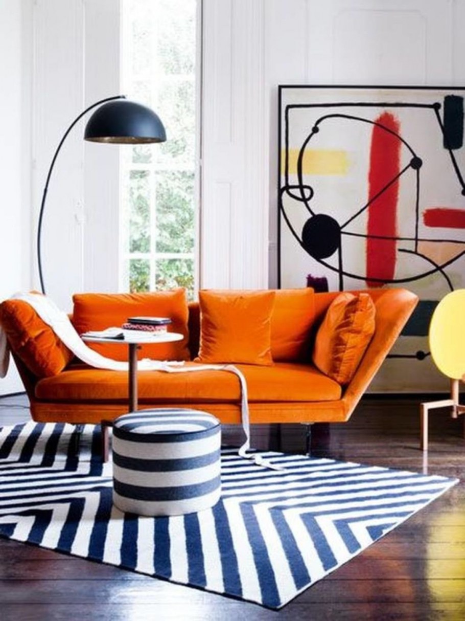 Гостиная в стиле поп арт