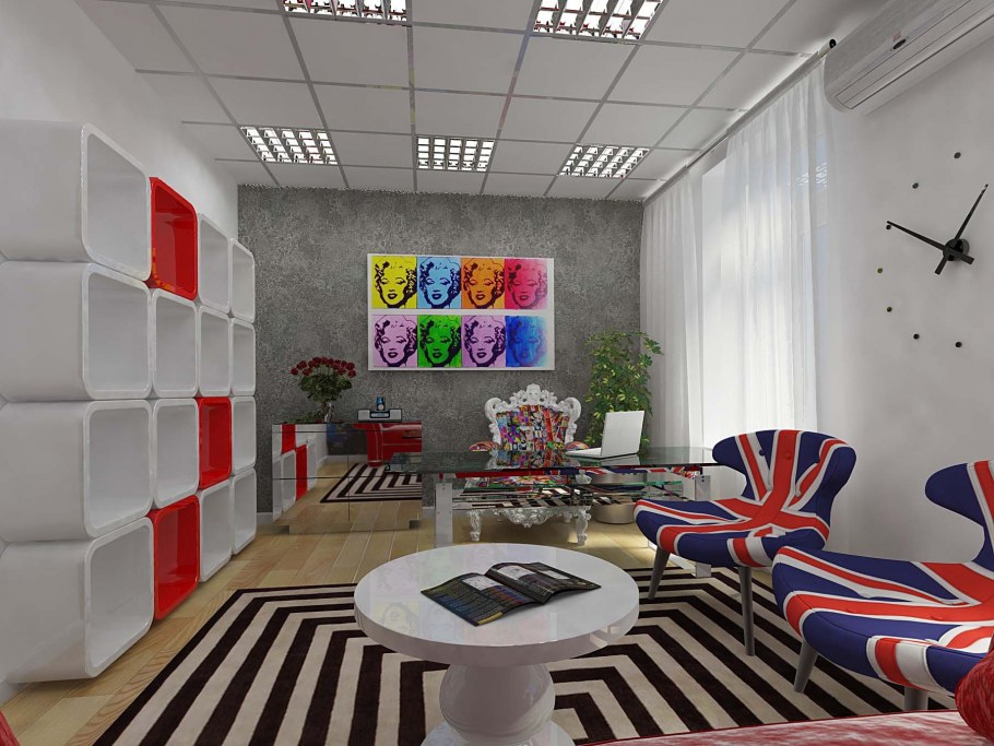 Прихожая в стиле ОНТОАРТ