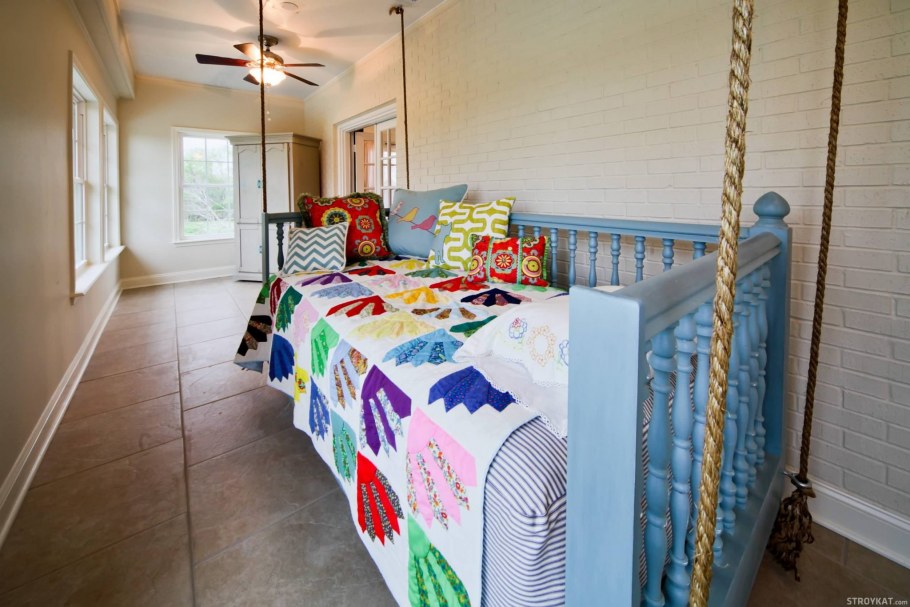 Лоскутное одеяло в стиле Сканди