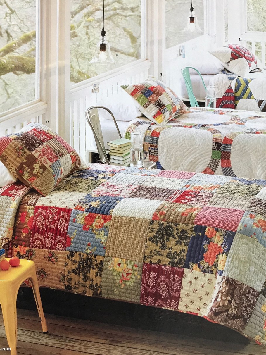 Американский пэчворк в декоре