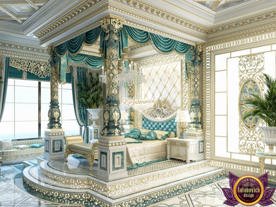 Королевская спальня Luxury Antonovich Design
