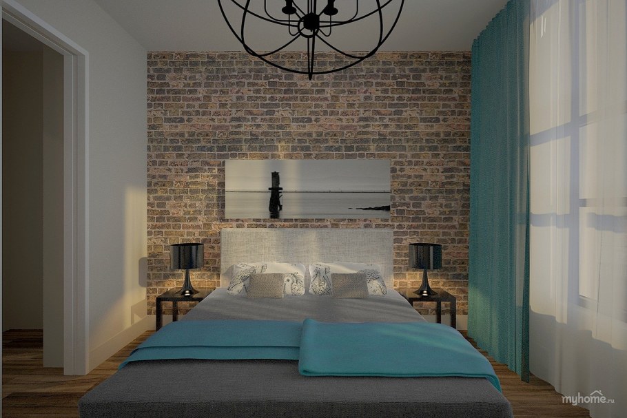 Декоративный кирпич в интерьере лофт