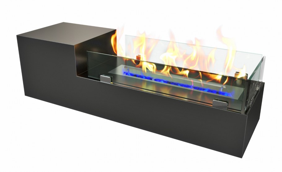 Очаг Zefire встраиваемый торцевой очаг Standart 1200