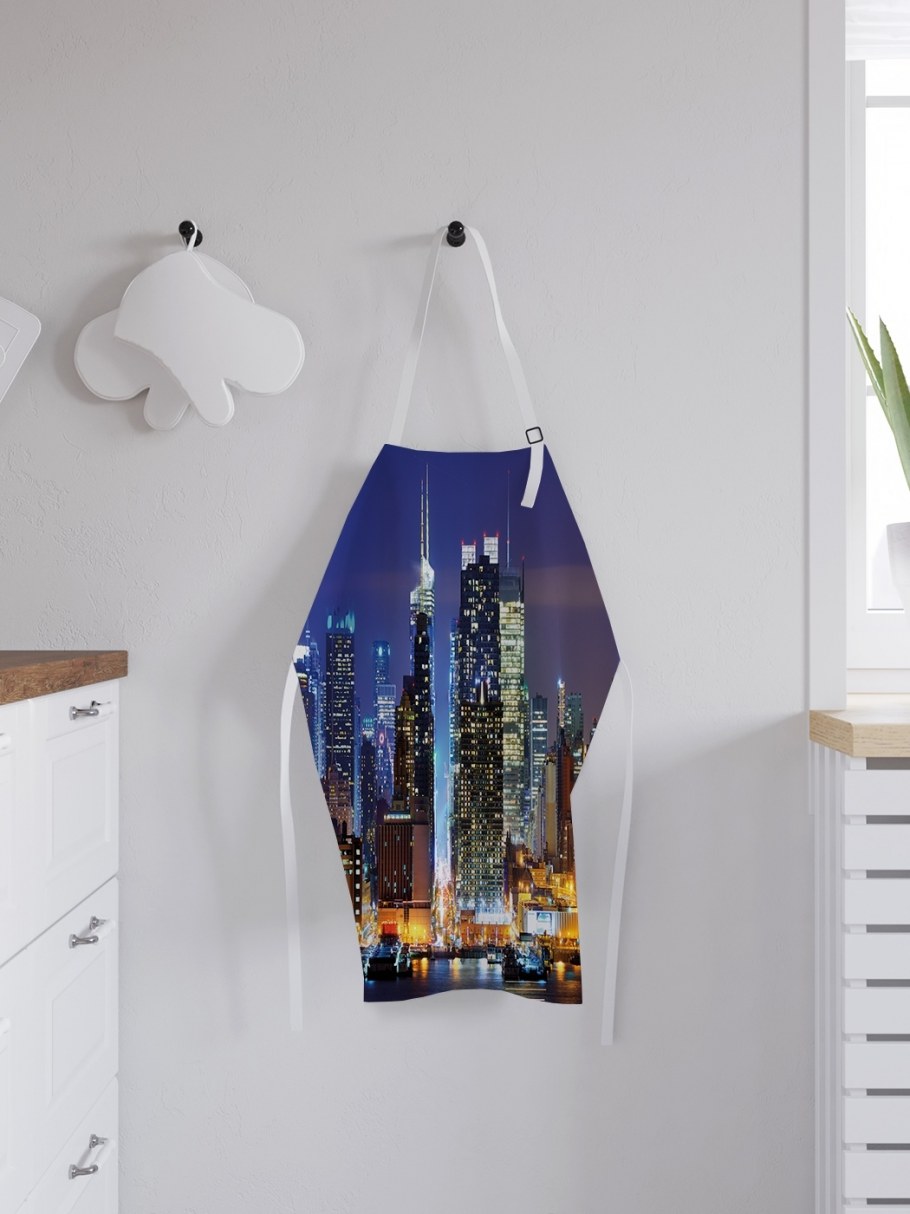 Голубой кухонный гарнитур