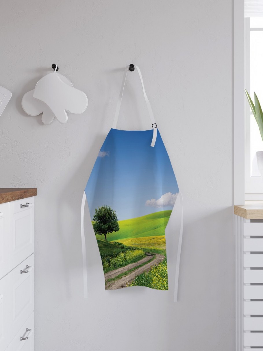 Кухонный гарнитур в синих тонах