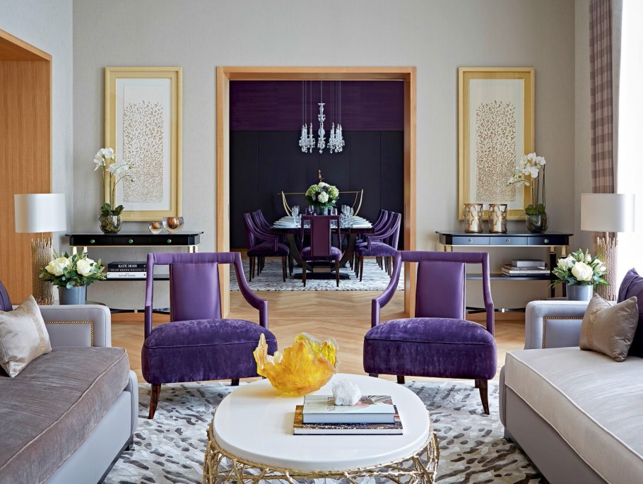 Стильные цвета в интерьере