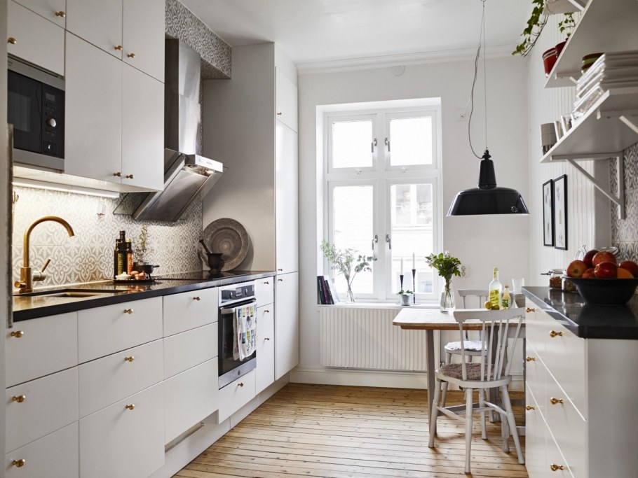 Кухня в стиле Сканди лофт