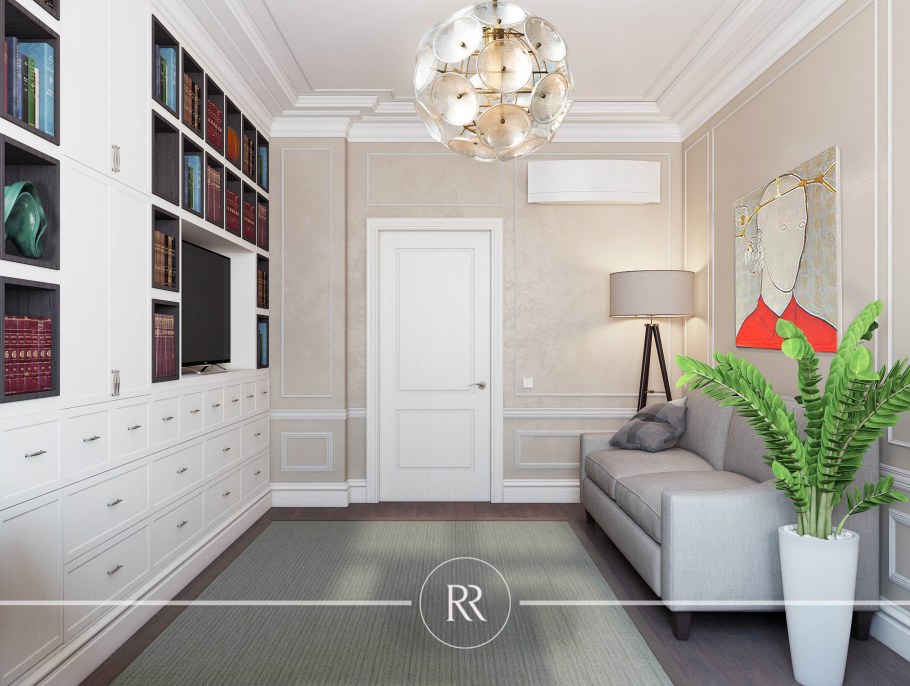 Гостевая комната в классическом стиле