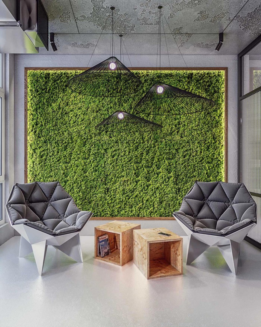 Стабилизированный мох в Инте