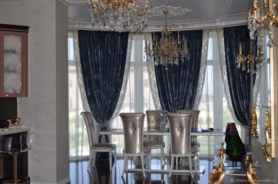 Гардины из бархата