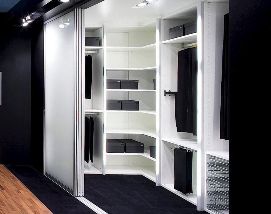 Перегородка для гардеробной