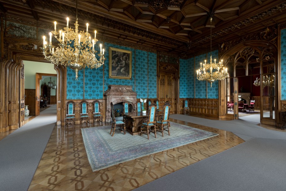 Леднице Чехия интерьеры