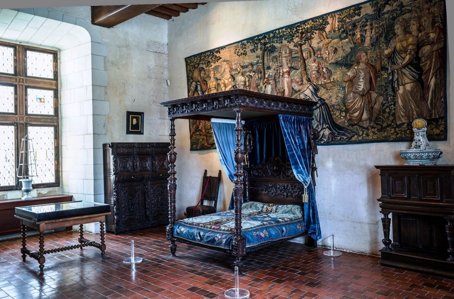 Комната Дианы де Пуатье в замке Шомон