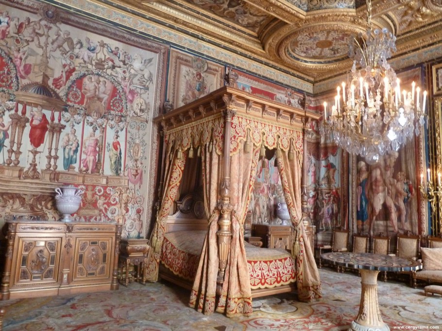 Дворец Фонтенбло интерьеры