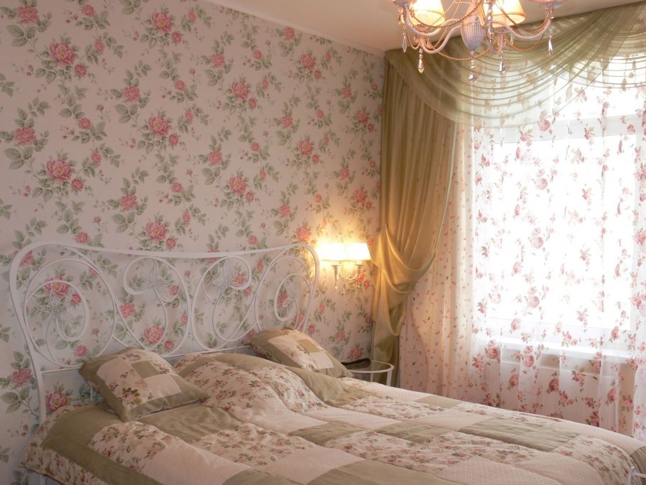Обои для спальни в квартире