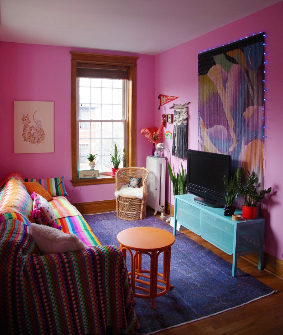 Стиль поп-арт в интерьере