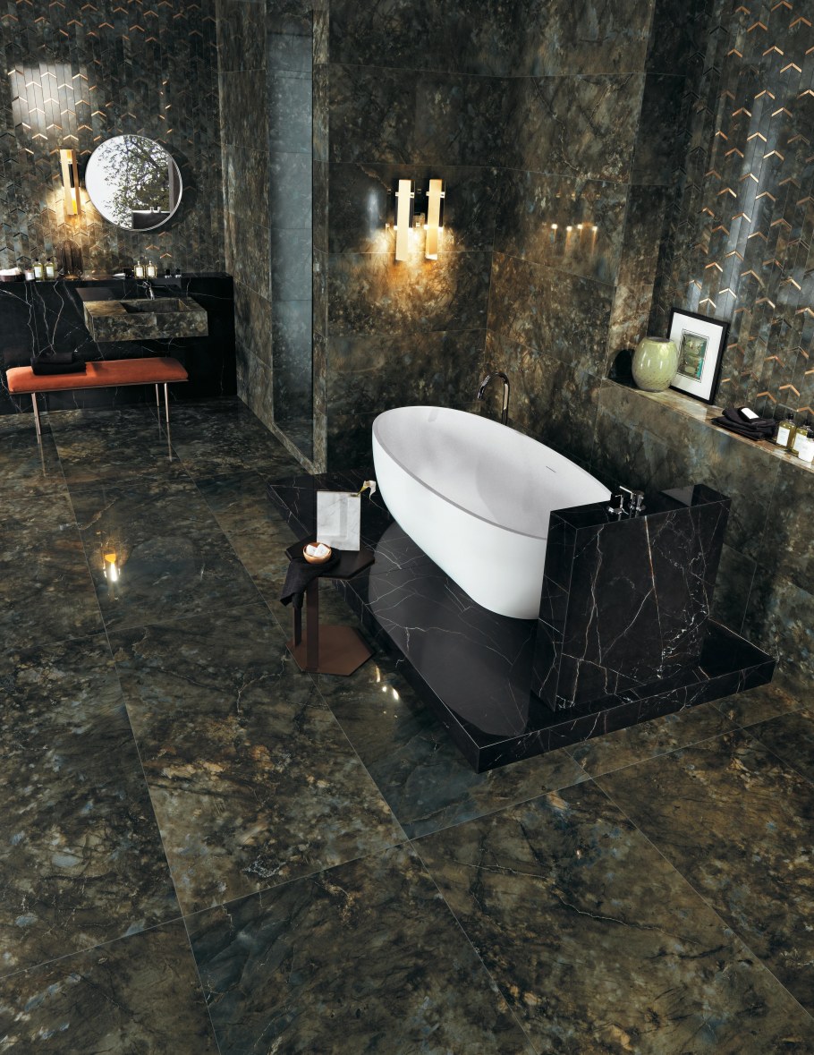 Керамогранит Atlas Concorde Marvel Dream al2e Brazil Green Lappato 75x150