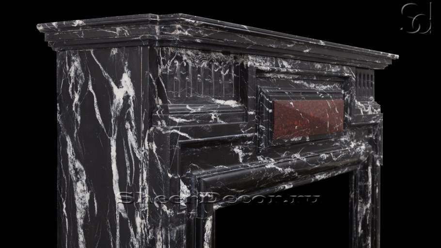 Неро марквина мрамор