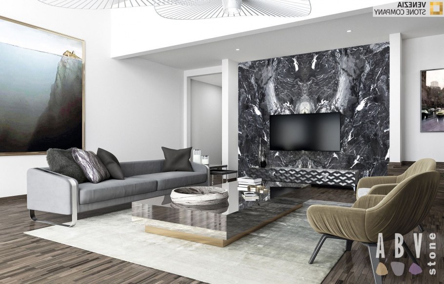 Мрамор Phantom Black