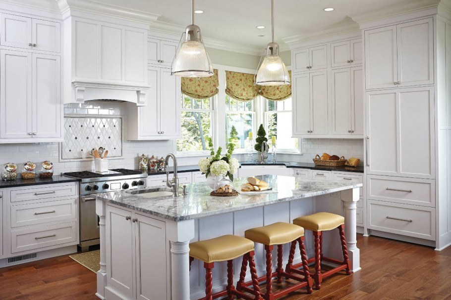 Кухня в американском доме