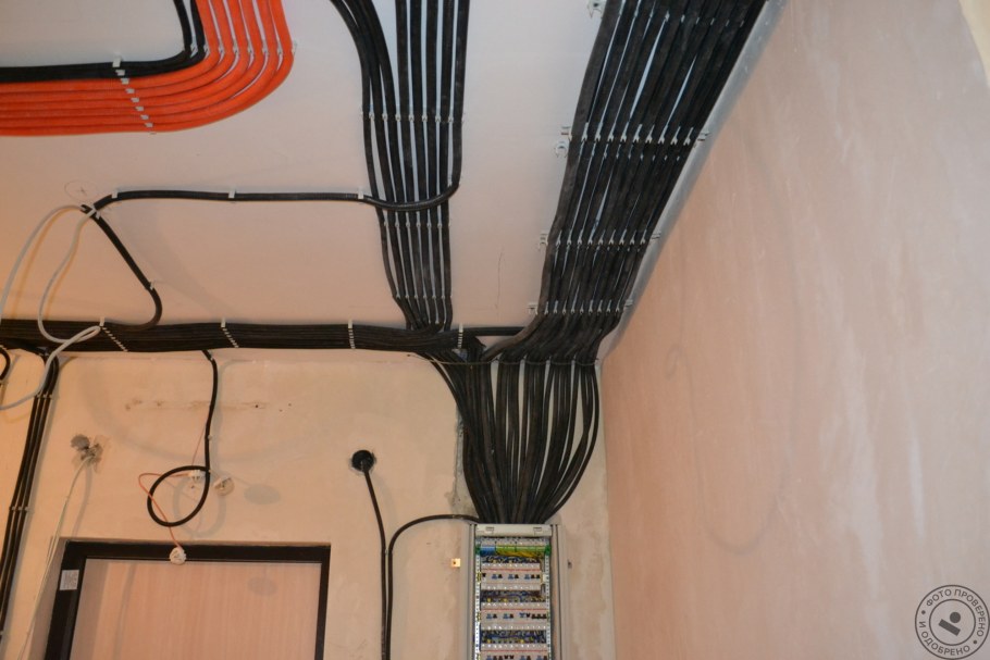 Проводка электрики в квартире