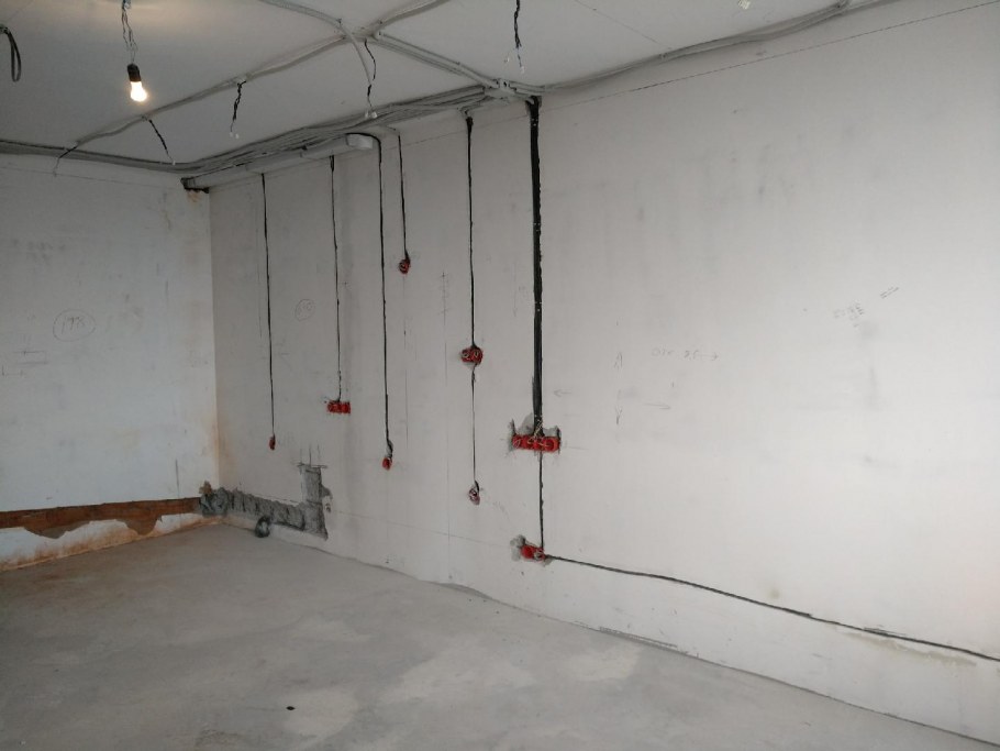 Прокладка проводов