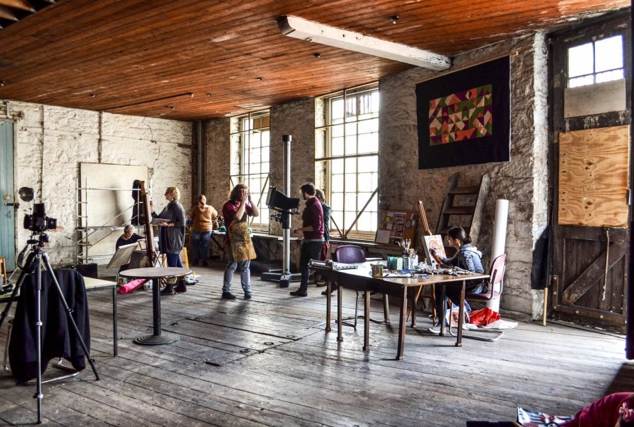 Интерьер художественной мастерской