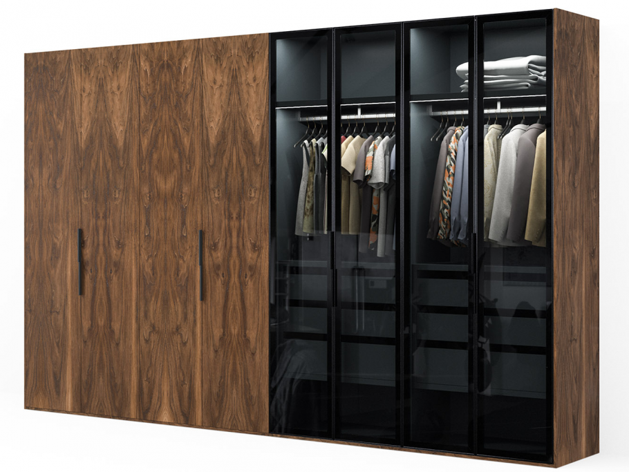 Шкаф Модерн распашной АРДВУД темный